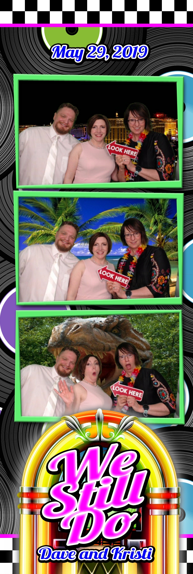 Dave and Kristi's Vow Renewal | View more photos from the event at gallery.photoboothbillings.com/u/PhotoBoothBillings/Dave-and-Kristis-Vow-Renewal